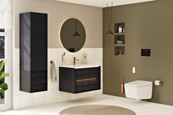 Смеситель для раковины VitrA Origin A4255626 медь