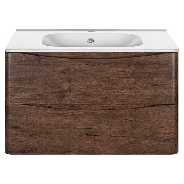 Тумба  подвесная Vincea Paola VMC-2P800RW 80 см  2 ящика цвет R.Wood 