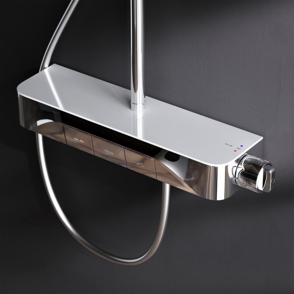 Душевая система со смесителем Am.Pm Func F078F200 монтаж настенная с термостатом хром