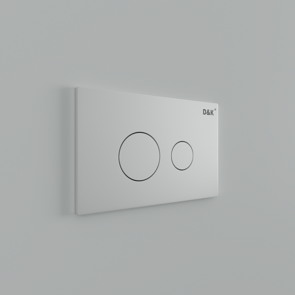 Кнопка смыва механическая D&amp;K Venice DB1029016 цвет белый