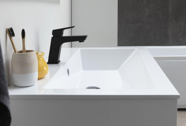 Раковина мебельная прямоугольная Aquanet Электра НФ-00008412 искусственный камень цвет белый