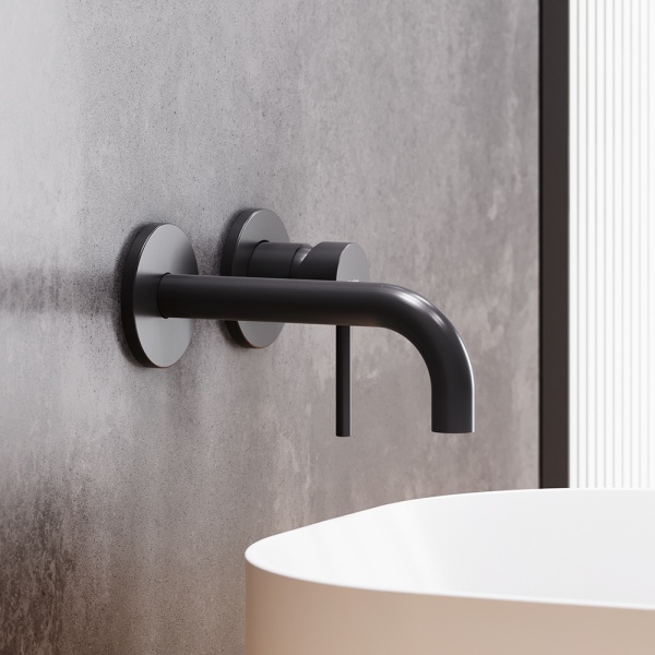 Смеситель для раковины Damixa Scandinavian Pure 360260300 черный матовый