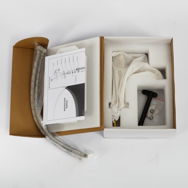 Смеситель для раковины Cezares Eco ECO-LS-NOP-W0 черный матовый