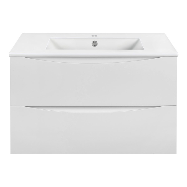 Тумба  подвесная Vincea Mia VMC-2MC750GW 75 см  2 ящика цвет G.White 