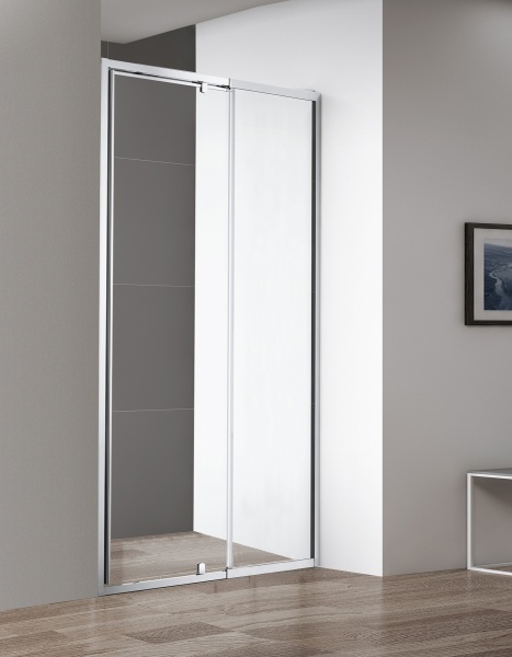 Душевая дверь Cezares Variante VARIANTE-B-1-100/110-C-Cr 110 см стекла прозрачные, профиль хром