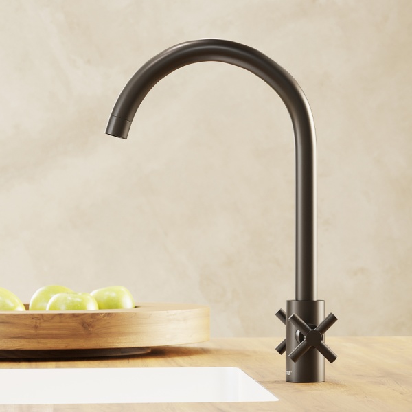 Смеситель для кухни Damixa Neo Classic 270000000 без подключения к фильтру графит