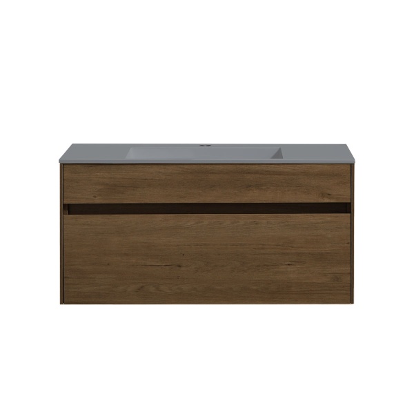 Тумба  подвесная Vincea Chiara VMC-2C100TO 100 см  1 ящик цвет T.Oak 