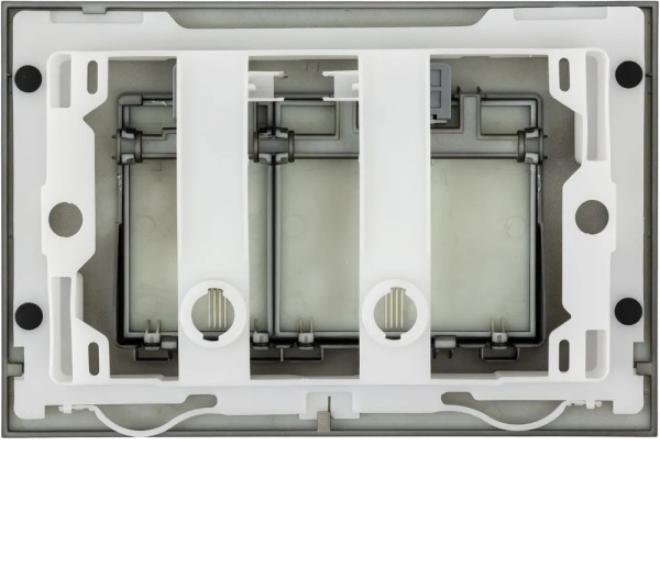 Кнопка смыва механическая Allen Brau Evo S 9.2EV01.31 цвет черный матовый