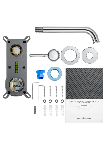 Смеситель для раковины Wonzon &amp; Woghand Tor WW-88869073-CR хром