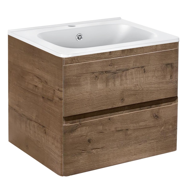 Тумба  подвесная Vincea Vico VMC-2V600VO 60 см  2 ящика цвет V.Oak 