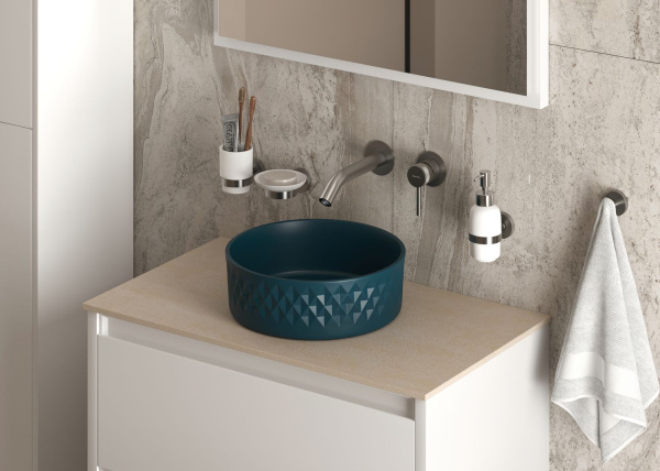 Столешница для ванной Allen Brau Fantasy 1.11009.B 81 см керамогранит, цвет бежевый