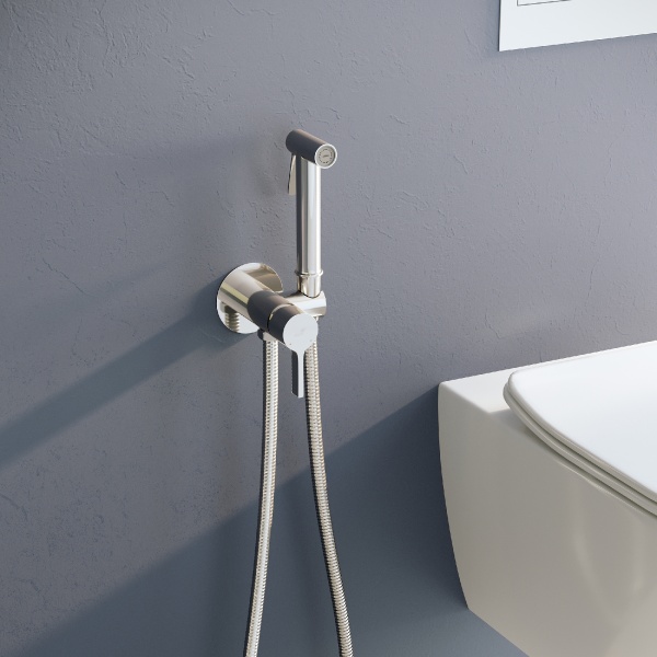 Гигиенический душ RGW Shower Panels 511408206-01 встраиваемый в стену хром