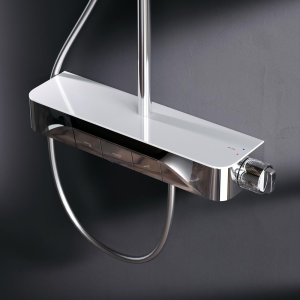Душевая система со смесителем Am.Pm Func F078F700 монтаж настенная без термостата хром