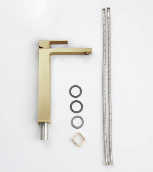 Смеситель для раковины Timo Selene 3011/17F матовое золото