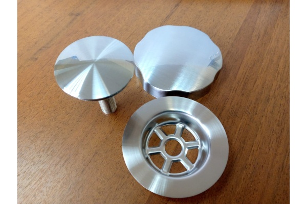 Слив перелив п/автомат Vega V55К 60см хром брашированный