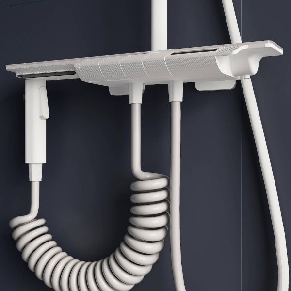 Душевая система со смесителем RGW Shower Panels 51140135-03 монтаж настенная с термостатом белый