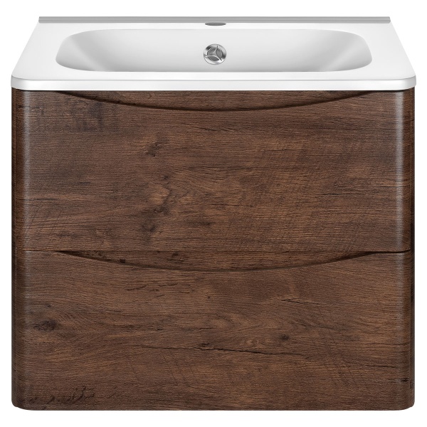 Тумба  подвесная Vincea Paola VMC-2P600RW 60 см  2 ящика цвет R.Wood 