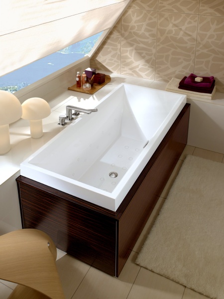Композитные ванны Villeroy & Boch Squaro UBQ170SQR2V-01 170x75