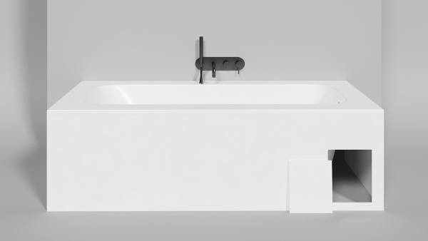 Ванна из искусственного камня Salini Orlanda Plus 102024M 190x100