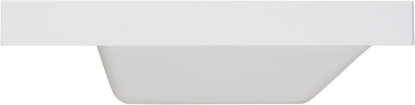 Раковина мебельная прямоугольная Aquanet Орлеан 00179392 литьевой мрамор цвет белый