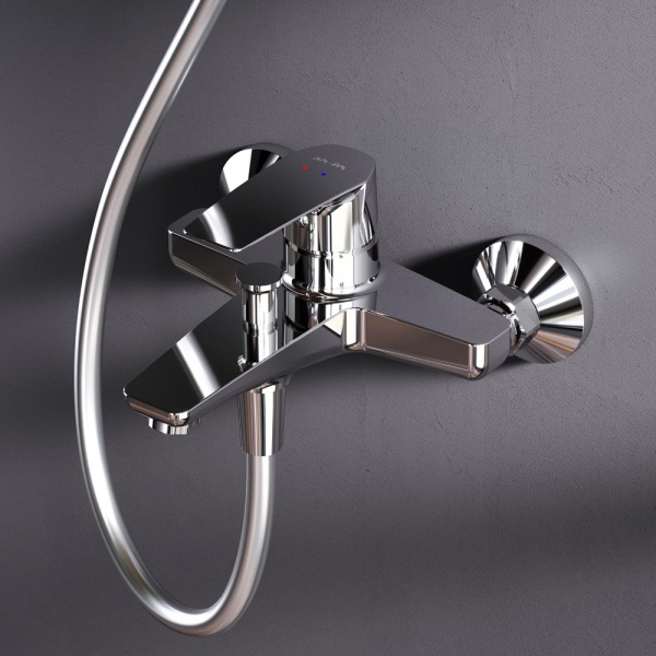 Душевая система со смесителем Am.Pm Gem F40890A14 монтаж настенная без термостата хром