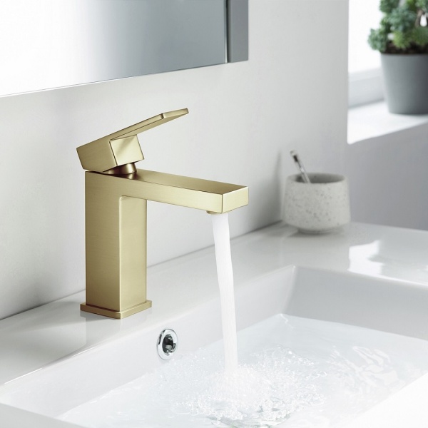 Смеситель для раковины Timo Selene 2061/17F матовое золото