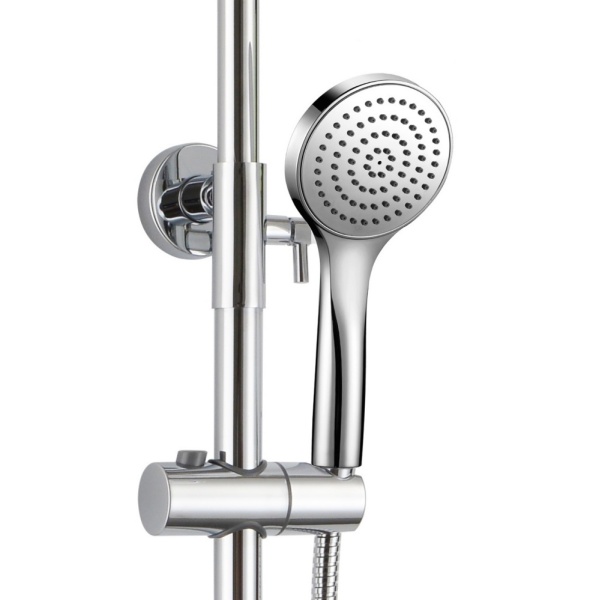 Душевая система со смесителем Bravat Emeralda F6337371CP-A-RUS монтаж настенная без термостата хром