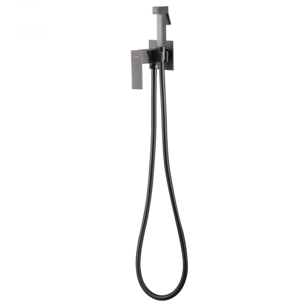 Гигиенический душ Abber Daheim AF8226NG встраиваемый в стену никель