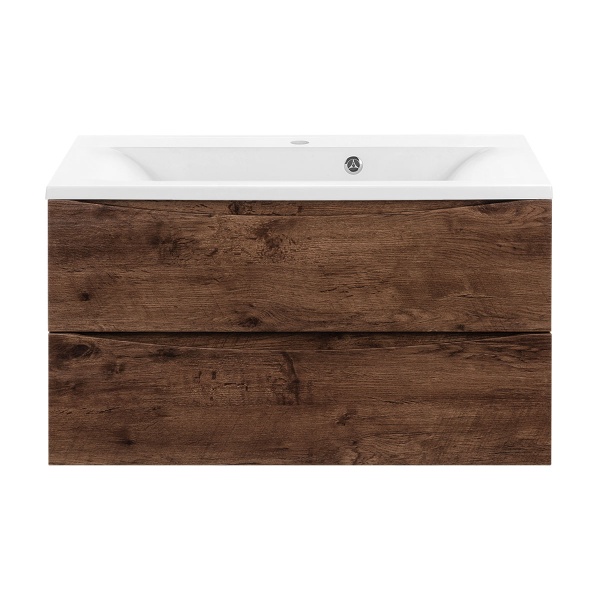 Тумба  подвесная Vincea Mia VMC-2MA900RW 90 см  2 ящика цвет R.Wood 