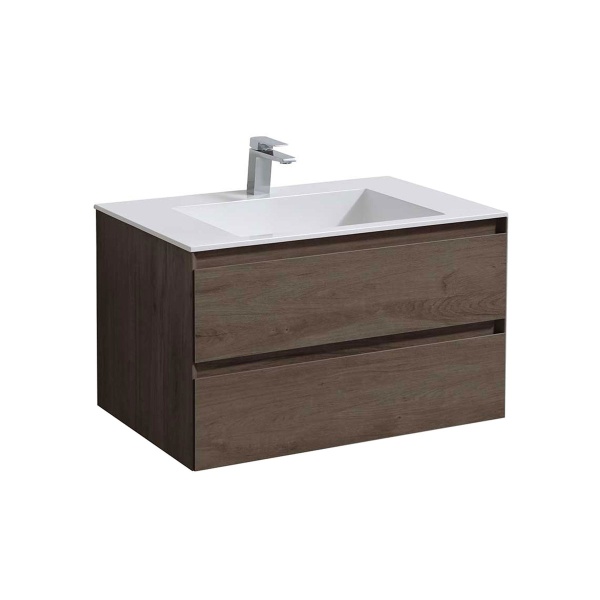 Тумба  подвесная Vincea Luka VMC-2L800RO 80 см  2 ящика цвет R.Oak 