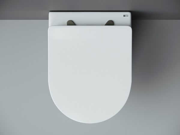 Унитаз подвесной Ceramica Nova Metropol CN4002 Rimless фарфор белый