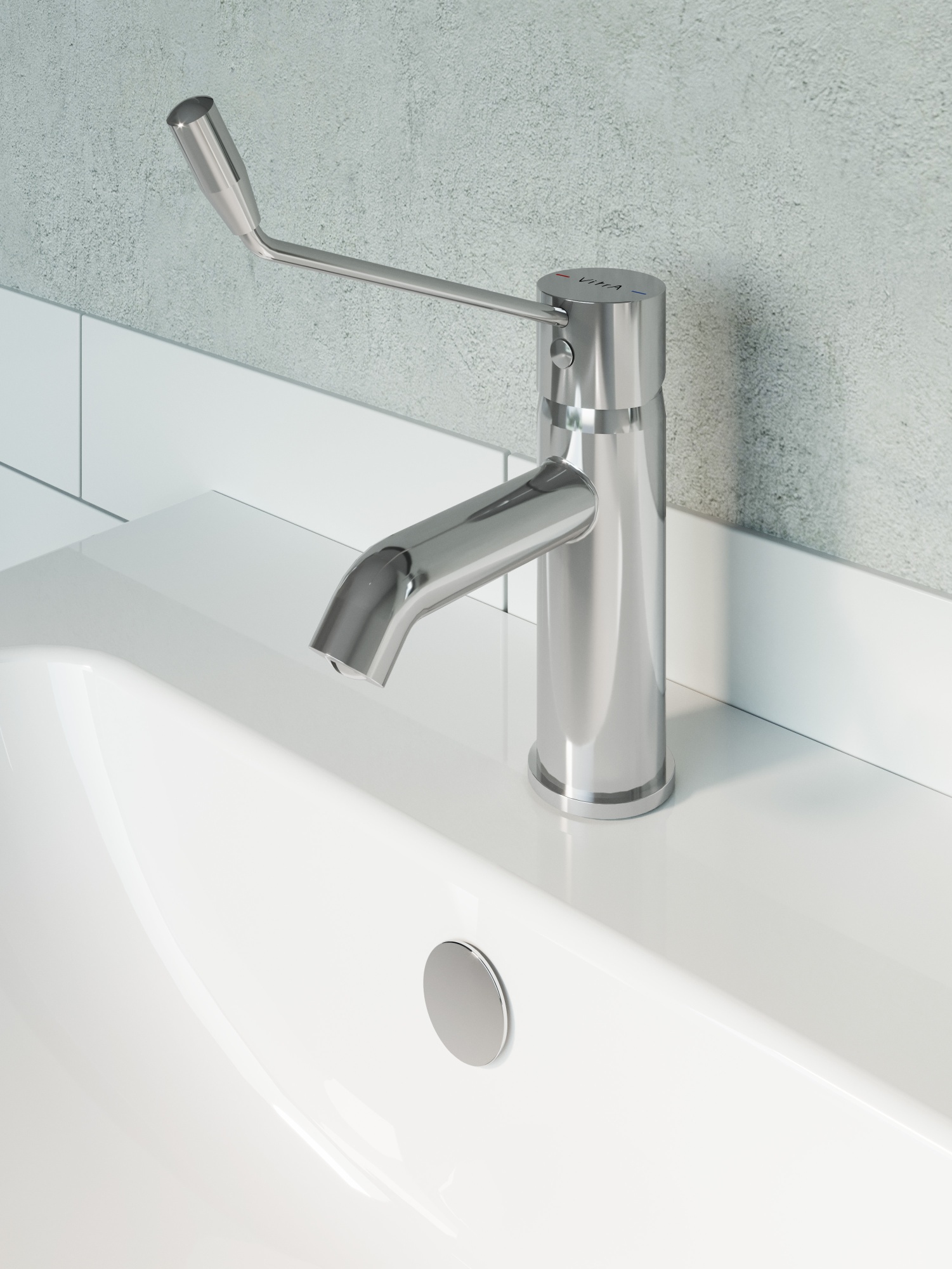 Смеситель для раковины VitrA VitrA for All A42312WSA хром