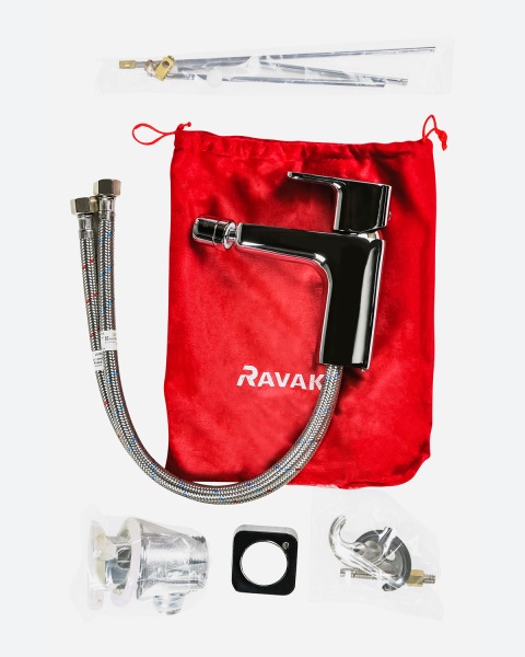 Смеситель для биде Ravak 10° X070067 латунь хром