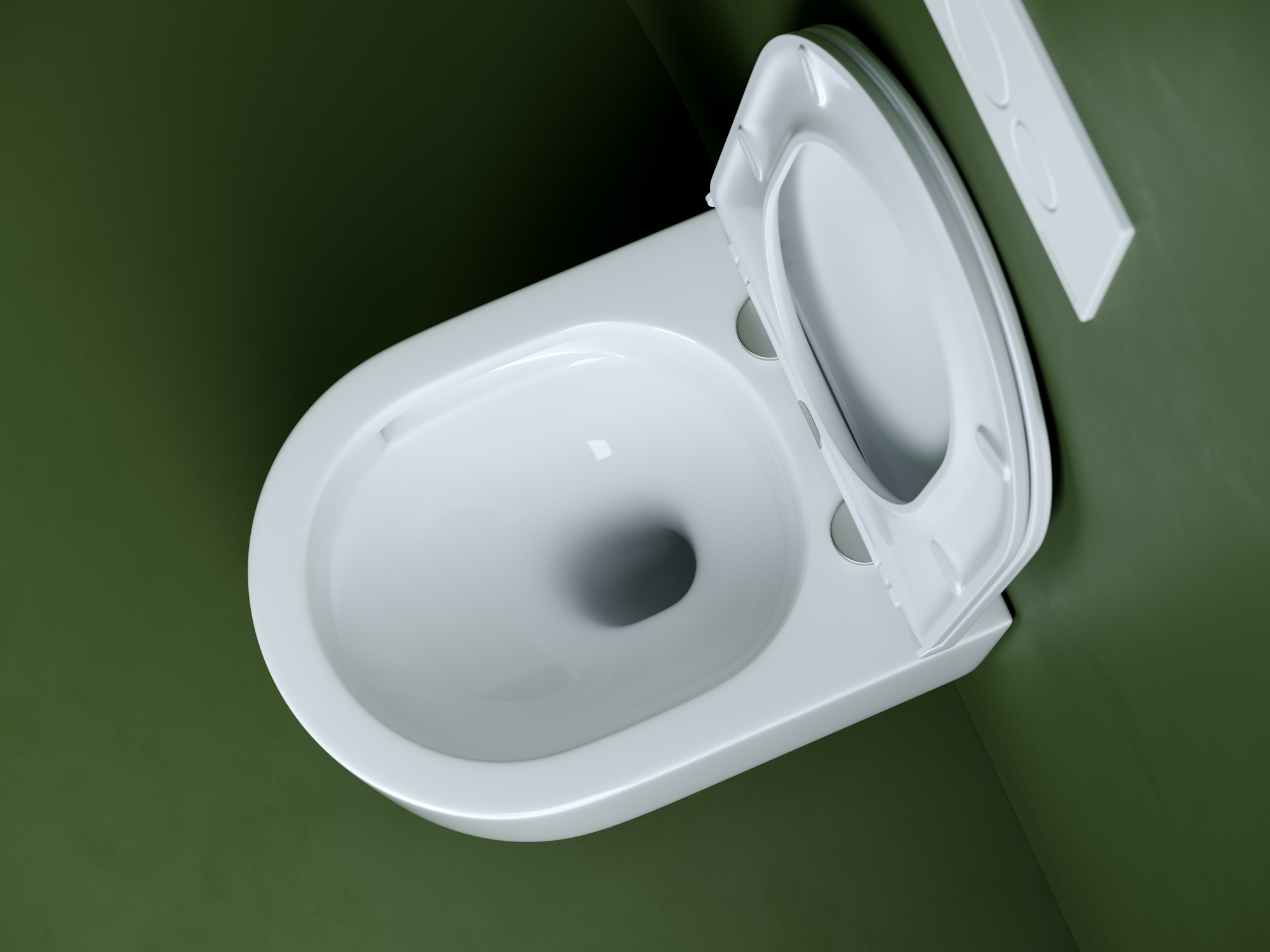 Унитаз подвесной Ceramica Nova Ulma CN4006T Tornado фарфор белый