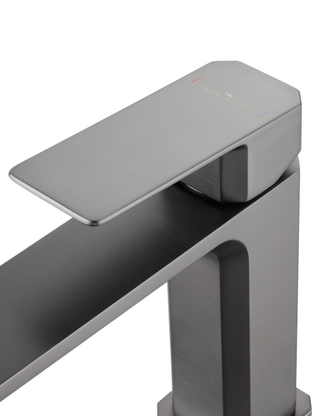 Смеситель для раковины Wonzon &amp; Woghand Diamond WW-88139011-BGM темный графит