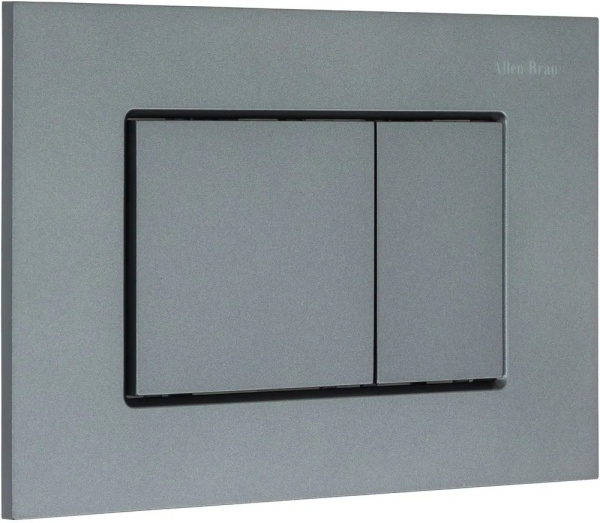 Кнопка смыва механическая Allen Brau Evo S 9.2EV01.GR цвет графит