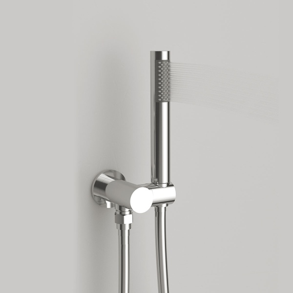Душевая система со смесителем Vincea  VSFW-104TCH монтаж встраиваемая в стену с термостатом хром