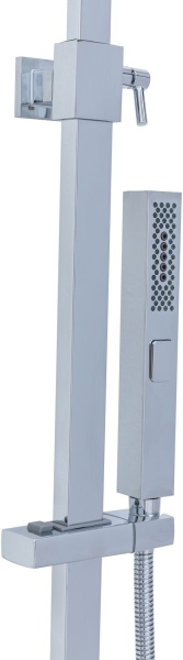 Душевая система со смесителем Allen Brau Infinity 2.0 5.21029-00 монтаж настенная без термостата хром