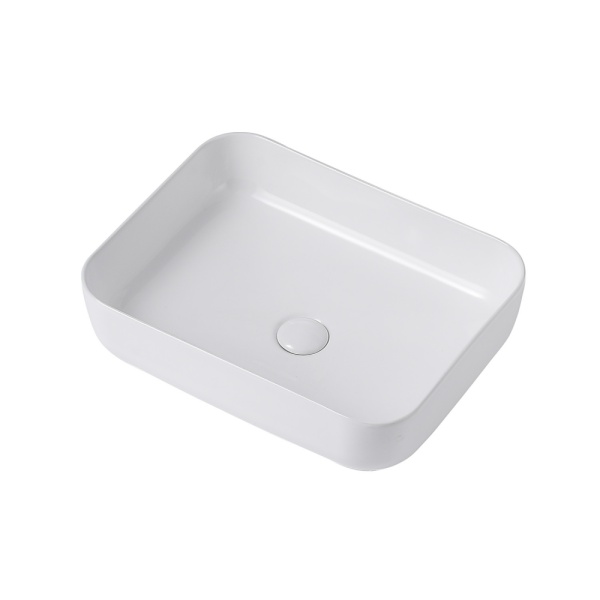 Раковина  прямоугольная Abber Rechteck AC2202 керамика цвет белый