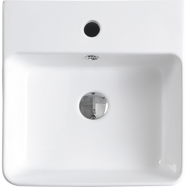 Раковина  прямоугольная Esbano CIRCON-40 ESRNCIRC40W фаянс цвет белый