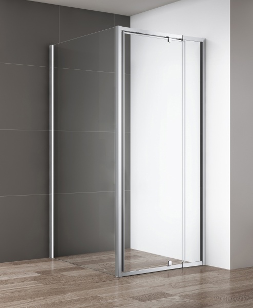 Душевой угол Cezares Variante VARIANTE-AH-1-80/90-100-C-Cr прямоугольная  стекла прозрачные, профиль хром