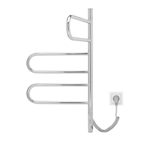 Полотенцесушитель электрический Vincea  П6  40x80 VTD-1R2CE хром