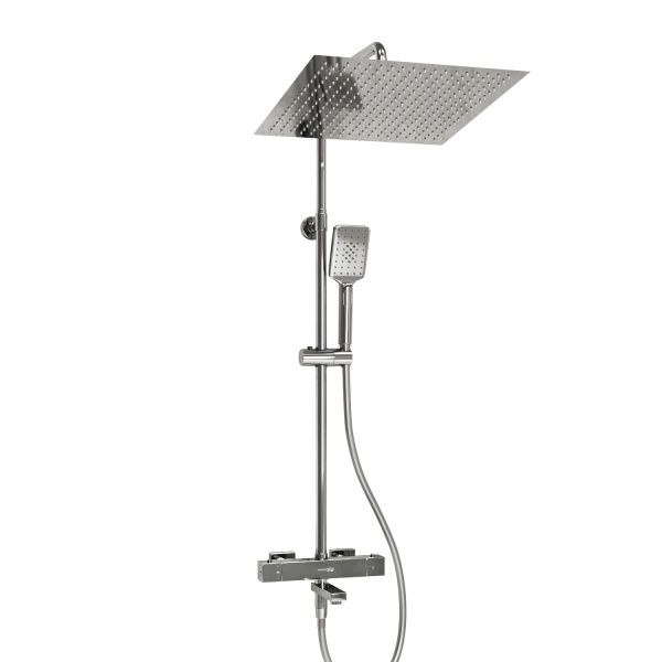 Душевая система со смесителем Wasserkraft  A199.119.126.087.CH Thermo монтаж настенная с термостатом хром