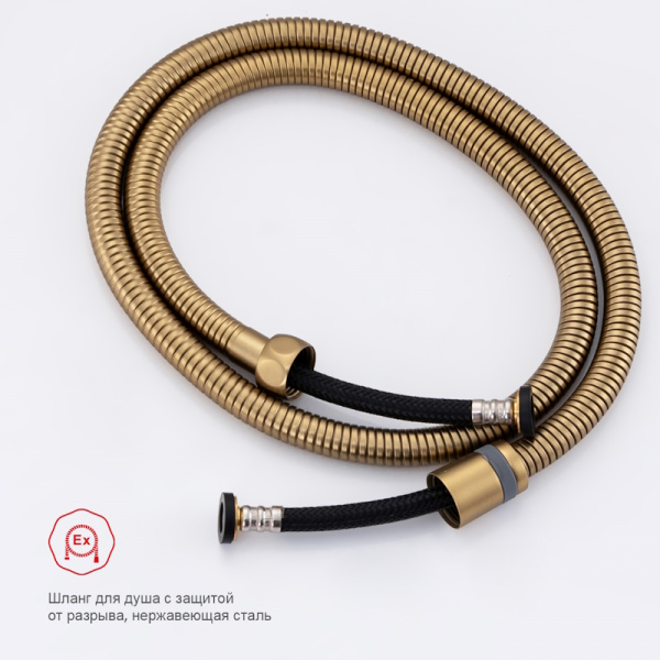 Гигиенический душ Raglo  R51.51.03 настенный золото сатин