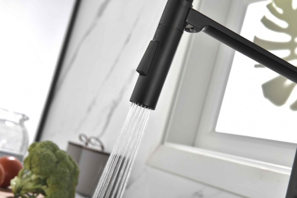 Смеситель для кухни Paulmark Barrel Ba214029-AN без подключения к фильтру антрацит