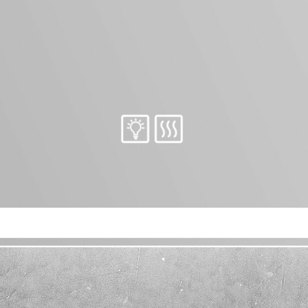 Зеркало с подсветкой BelBagno  SPC-GRT-1100-800-LED-TCH-WARM 110x80 сенсор