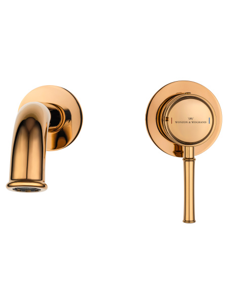 Смеситель для раковины Wonzon &amp; Woghand Tor WW-88869073-RG розовое золото