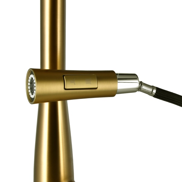 Смеситель для кухни Raiber Graceful RPG-011 без подключения к фильтру матовое золото