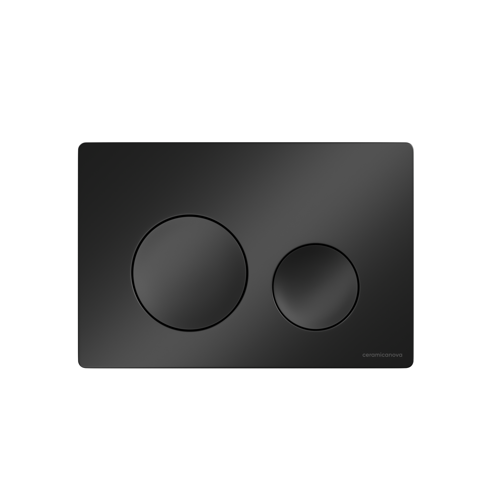 Кнопка смыва Ceramica Nova Circle CN12-001MB цвет черный матовый