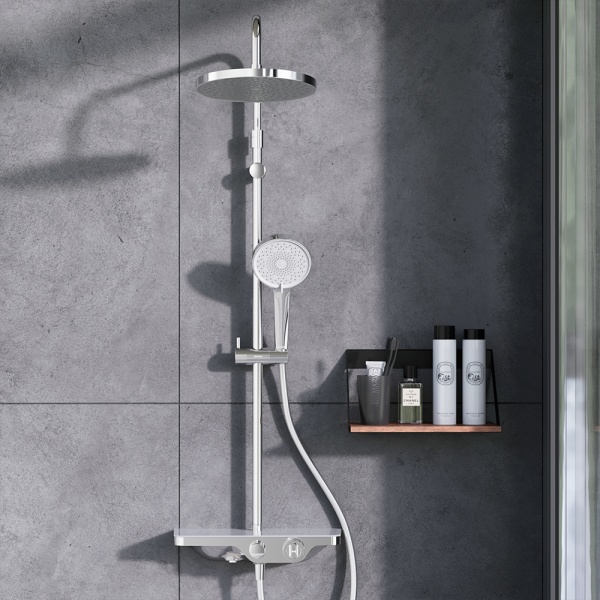 Душевая система со смесителем Damixa Apollo 947760000 монтаж настенная без термостата хром